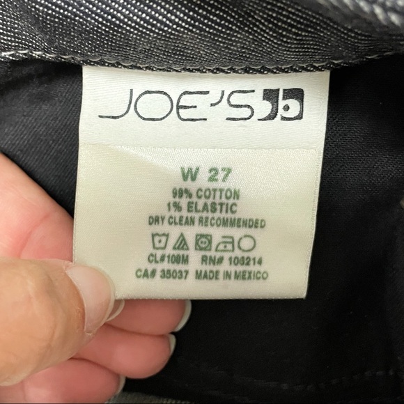 Joe’s Jeans Navy Blue White Striped Boot Cut Jeans - Picture 9 of 9